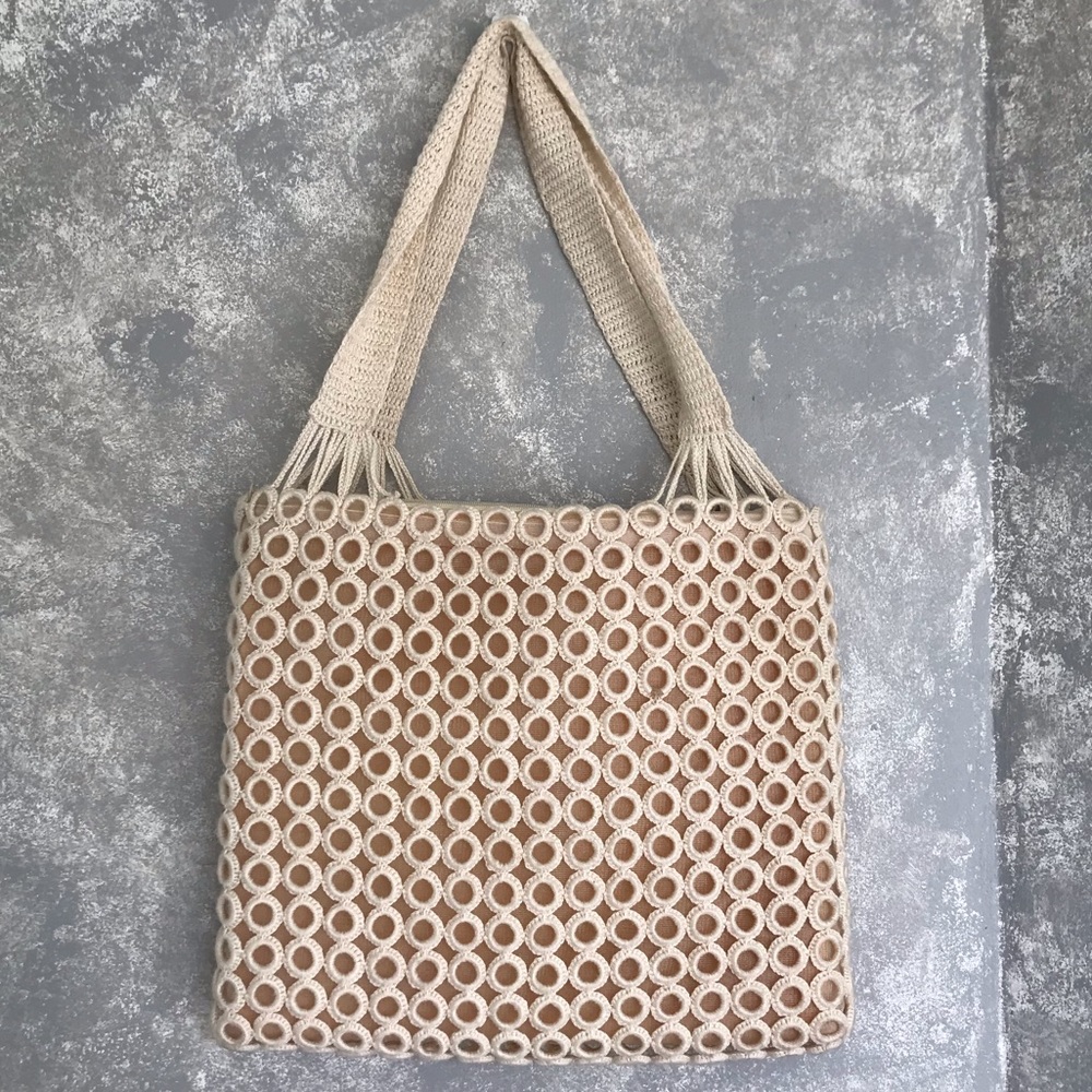 Boho/Beach Woven Tote